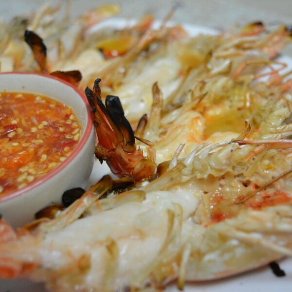 กุ้งแม่น้ำเผา