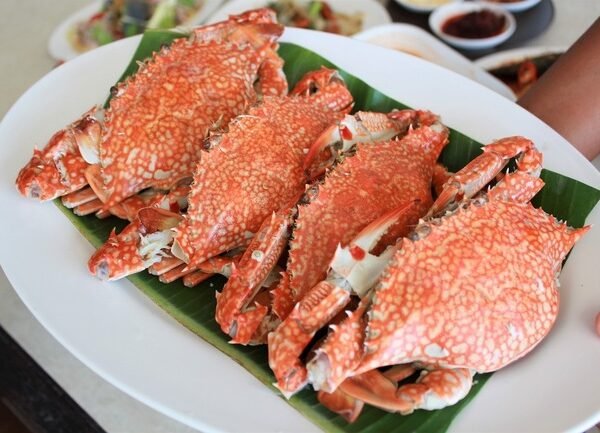 ปูเนื้อนึ่ง
